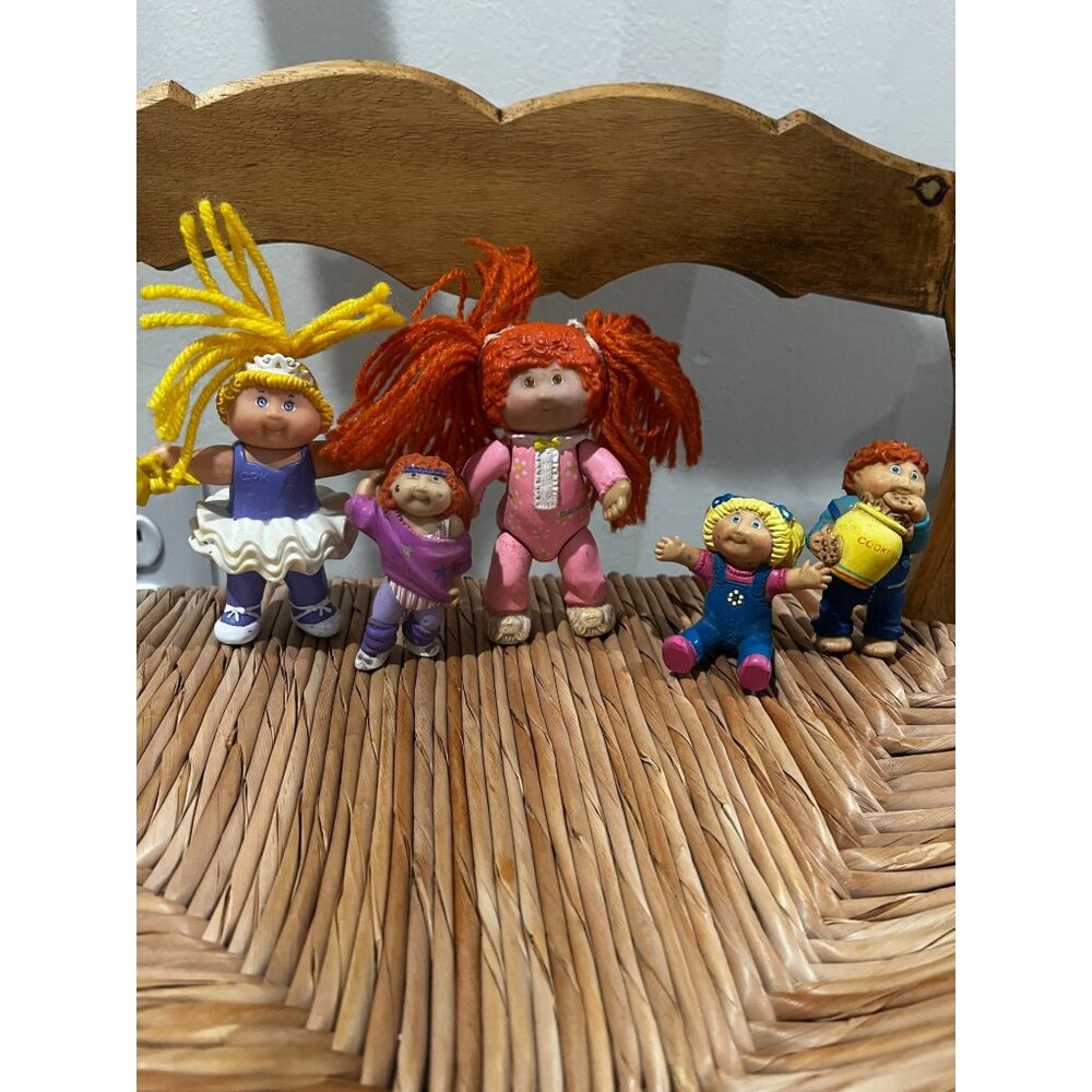 Cabbage Patch Doll Figures Bundle Lot of 5-2-3"
